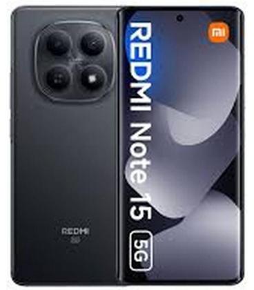 Movil xiaomi redmi note 15 pro 5g 8gb 256gb 6.8 pulgadas negro