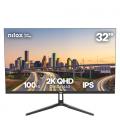 NILOX MONITOR 32 IPS 100 HZ HDMI Y DP 32" LCD IPS Quad HD HDMI