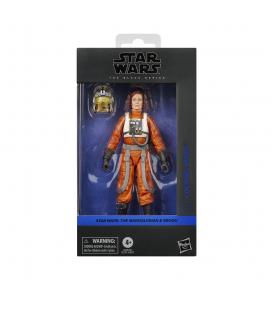 Figura hasbro star wars the black series the mandalorian & grogu colonel ward