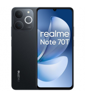 Smartphone realme note 70t 4gb/ 128gb/ 6.74'/ negro obsidiana