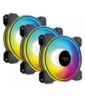 Keep out ventilador xfc-120dr black 5v argb 3x2