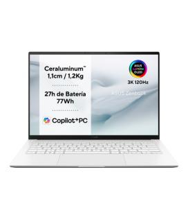 ASUS Zenbook S14 OLED UX5406AA-SU248W Copilot+ PC - Ordenador Portátil 14" 3K 120Hz (Intel Core Ultra 9 386H, 32GB RAM, 1TB SSD,