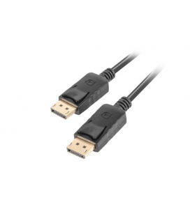 CABLE LANBERG DISPLAYPORT 4K V1.2 MACHO/MACHO 0.5M NEGRO