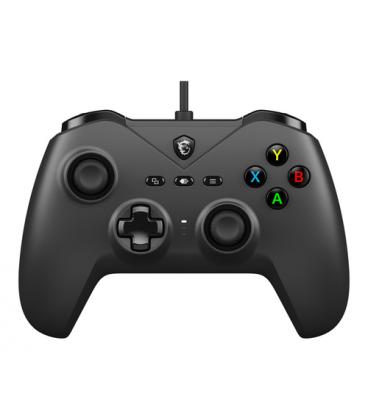 Gamepad MSI FORCE GC200 con cable USB, vibración y compatibilidad Android PC
