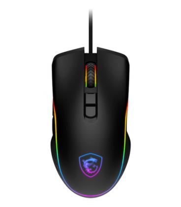 MSI FORGE GM300 ratón Juego Ambidextro USB tipo A Óptico 7200 DPI