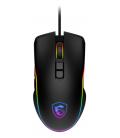 MSI FORGE GM300 ratón Juego Ambidextro USB tipo A Óptico 7200 DPI