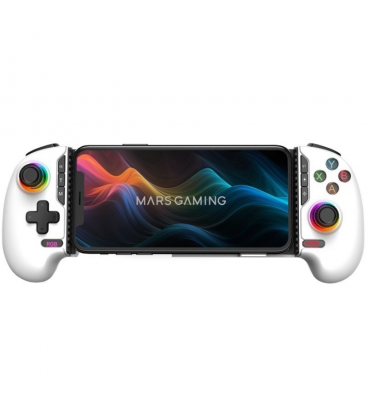 Gamepad mars gaming mgpxpro inalámbrico/ blanco