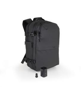Mochila tooq tqbp-v101-bk/ capacidad 30-55l/ negra/ incluye bomba de aire