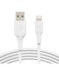 Cable lightning a usb tipo a belkin 2m - macho - macho - blanco
