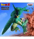Figura banpresto dragon ball z match makers cell(vs android 16) 16cm