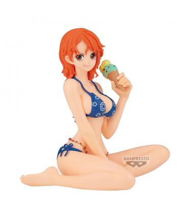 Figura banpresto one piece glitter&glamours nami summer style 11cm