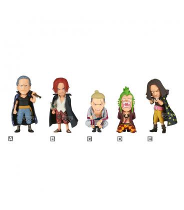 Figura banpresto one piece world collectable figure - red hair pirates vs bartolomeo -