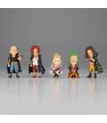 Figura banpresto one piece world collectable figure - red hair pirates vs bartolomeo -