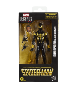 Figura hasbro marvel legends series spider - man iron spider (aaron davis)