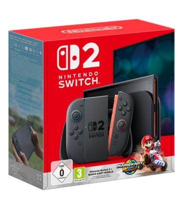 Nintendo Switch 2 + Mario Kart World videoconsola portátil 20,1 cm (7.9") 256 GB Pantalla táctil Wifi Negro