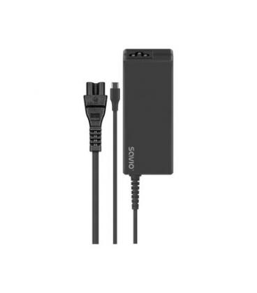 ADAPTADOR CORRIENTE SAVIO USB-C 65W ZA-01