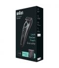 Afeitadora braun beardtrimmer series 3 bt3411/ con batería/ 2 accesorios