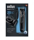 Cortabarbas braun beardtrimmer bt3022 con batería/ 3 accesorios