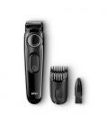 Cortabarbas braun beardtrimmer bt3022 con batería/ 3 accesorios