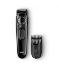 Cortabarbas braun beardtrimmer bt3022 con batería/ 3 accesorios