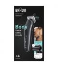 Cortapelos braun bodygroomer series 5 bg5360/ con batería/ 4 accesorios