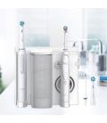 Irrigador bucal braun oral-b oxyjet + cepillo io series 4/ blanco/ incluye 2 recambios
