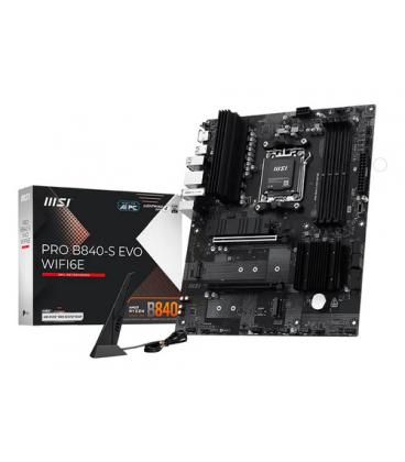 MSI Pro B840-S EVO WIFI6E AMD B840 Zócalo AM5 ATX