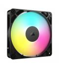 Ventilador caja corsair rs120 argb 120mm negro