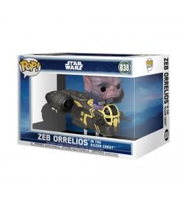Funko pop star wars rides deluxe zeb orrelios en la razor crest
