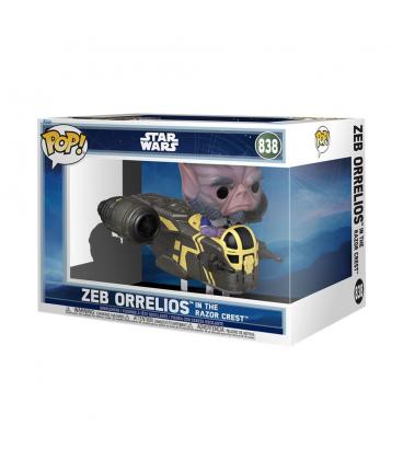 Funko pop star wars rides deluxe zeb orrelios en la razor crest