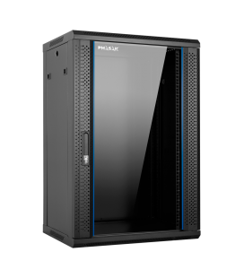 Armario rack mural 19 pulgadas phasak pro 18u 600×450 montado