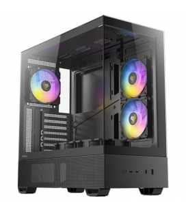 CAJA ANTEC CX705 ARGB MID-TOWER ATX PANORAMICA 270º 5XVENT 120MM PWM