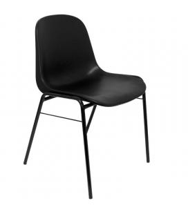 Pack 4 sillas piqueras y crespo beta pack423ne/ negra