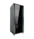 Armario rack de suelo 19 pulgadas phasak pro 32u negro 600x600 montado