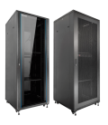 Armario rack de suelo 19 pulgadas phasak pro 32u negro 600x600 montado