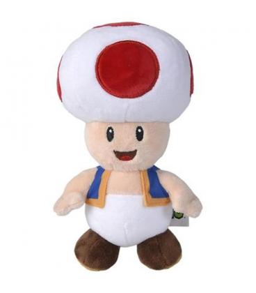 Peluche simba nintendo super mario toad 20cm