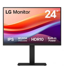 Monitor profesional lg 24ba55w-b 24'/ wuxga/ multimedia/ regulable en altura/ negro