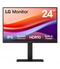 Monitor profesional lg 24ba55w-b 24'/ wuxga/ multimedia/ regulable en altura/ negro