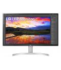 Monitor profesional lg 32un650k-w 31.5'/ 4k/ multimedia/ regulable en altura/ blanco