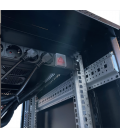 Armario rack de suelo 19 pulgadas phasak pro 42u negro 600x600 montado