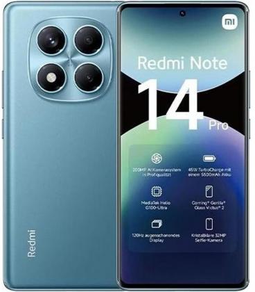 Smartphone xiaomi redmi note 14 pro 12gb/ 512gb/ 6.67'/ azul