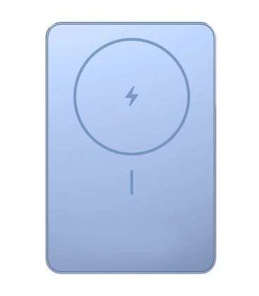 Powerbank 5000mah xiaomi super slim magnetic power bank 5000/ wireless/ azul/ incluye cable usb tipo-c