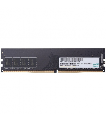 Memoria ram apacer el.16g2v.gnh 16gb/ ddr4/ 2666mhz/ 1.2v/ cl19/ dimm