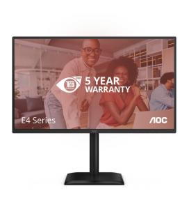 Monitor profesional aoc 27e4u 27'/ full hd/ multimedia/ regulable en altura/ negro