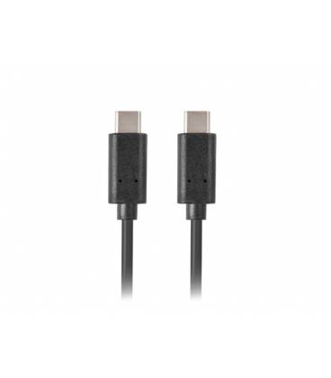 CABLE LANBERG USB C 3.1 GEN 1 MACHO/MACHO 0.5M NEGRO