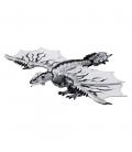 Figura hasbro transformers x monster hunter silver rathalos prime
