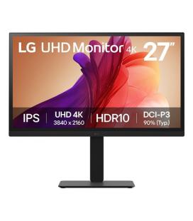 Monitor profesional lg ultrafine 27ba45u-b 27'/ 4k/ regulable en altura/ negro
