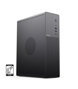 CoolBox CAJA MATX SLIM T100 USB-C 3.2 GEN1 FULL METAL S/FTE + 1 VENT. 90MM