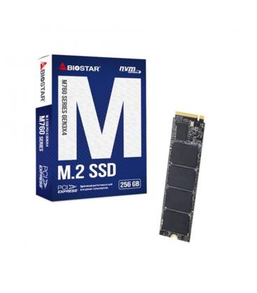 Disco duro interno ssd biostar m760 256gb m.2 pci express 4.0