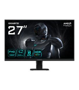 GIGABYTE GS27F2 27" Monitor de Juego FHD - 1920 x 1080, 240Hz, 1ms, 300 cd/m², FreeSync, HDR Ready, HDMI 2.0, Displayport 1.4